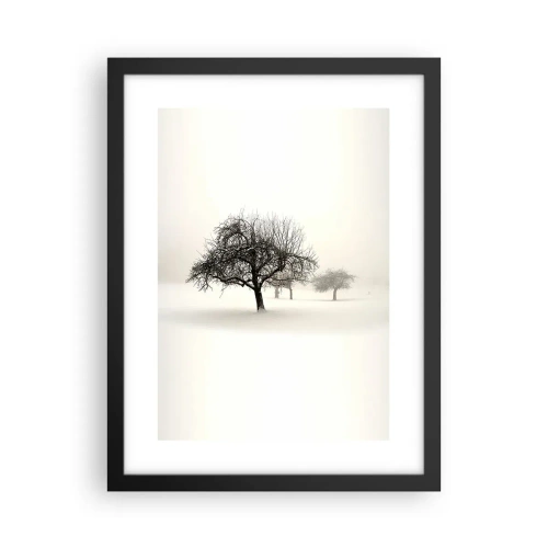 Poster în ramă neagră - Hibernare - 30x40 cm