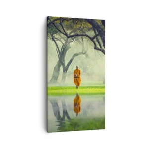 Tablou pe pânză - Pe drumul spre iluminare - 45x80 cm