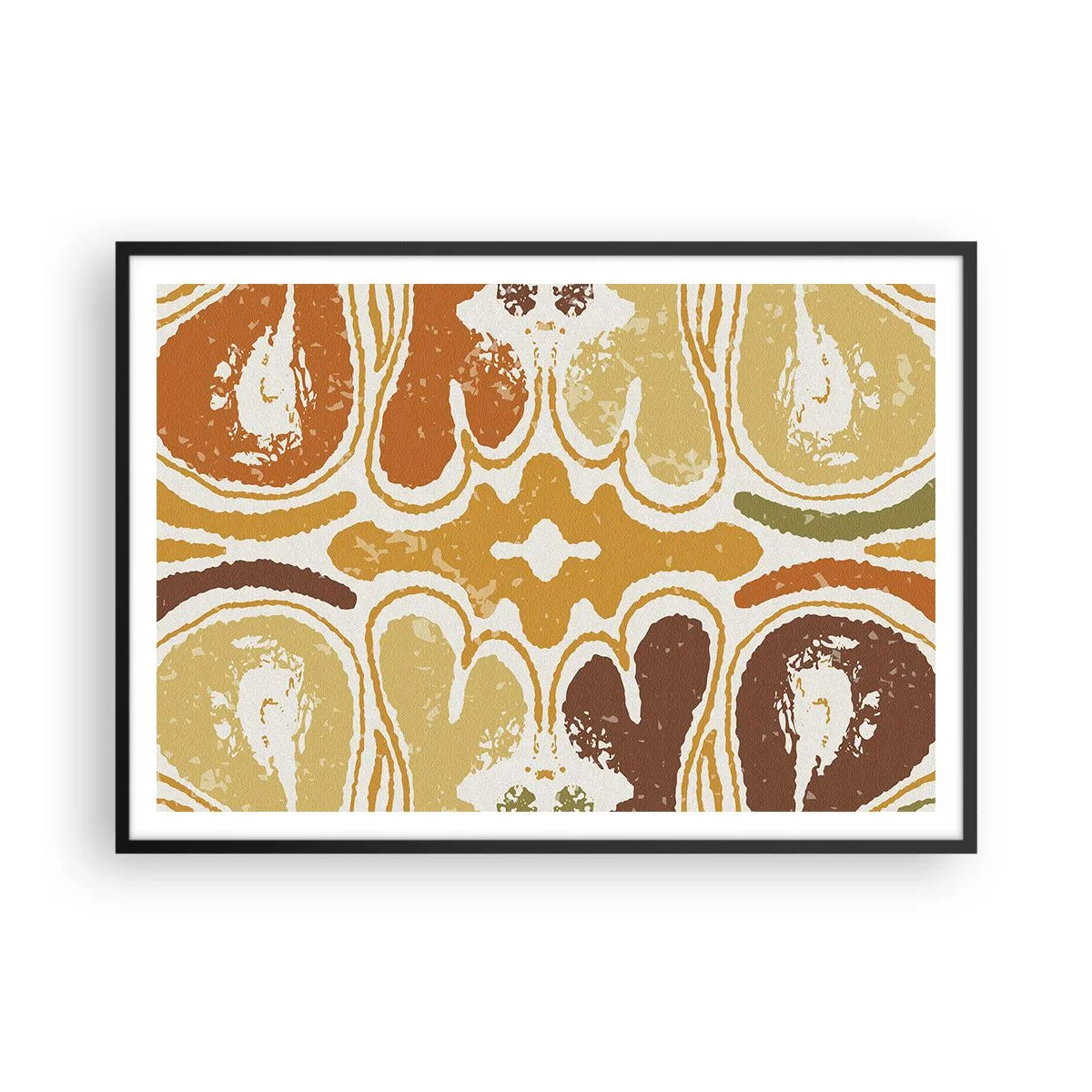 Poster în ramă neagră - Abstracție sentimentală - 100x70 cm