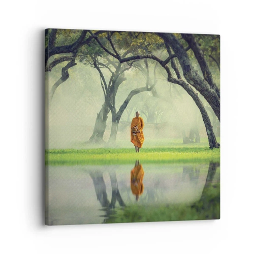 Tablou pe pânză - Pe drumul spre iluminare - 30x30 cm