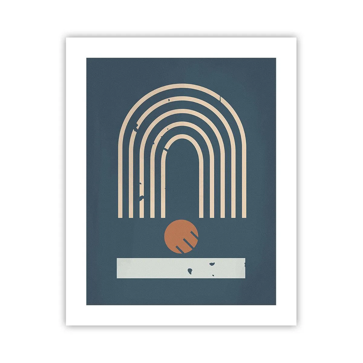 Poster - Geometrie în funcție de rodie - 40x50 cm
