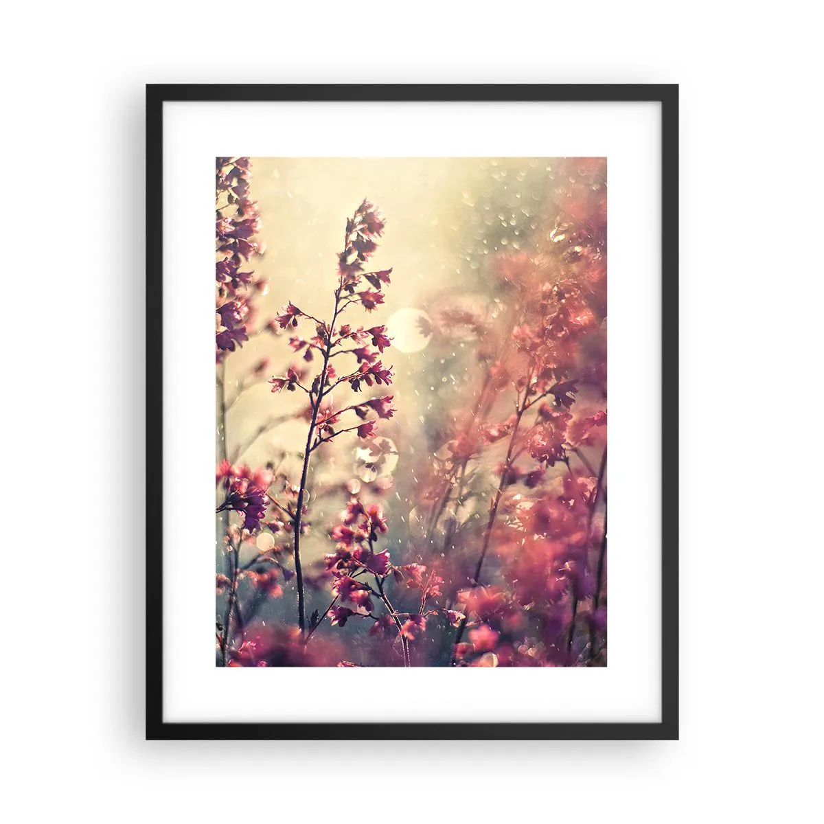 Poster în ramă neagră - Grădina secretă - 40x50 cm