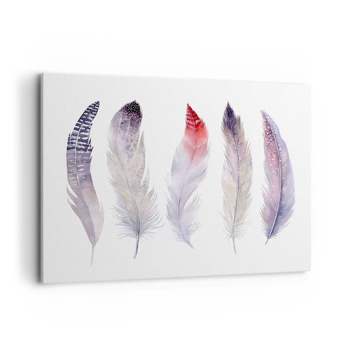 Tablou pe pânză - Delicate ca o ceață multicoloră - 100x70 cm