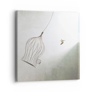 Tablou pe pânză - Eliberat - 40x40 cm