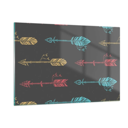 Tablou pe sticlă - În ordine - 120x80 cm