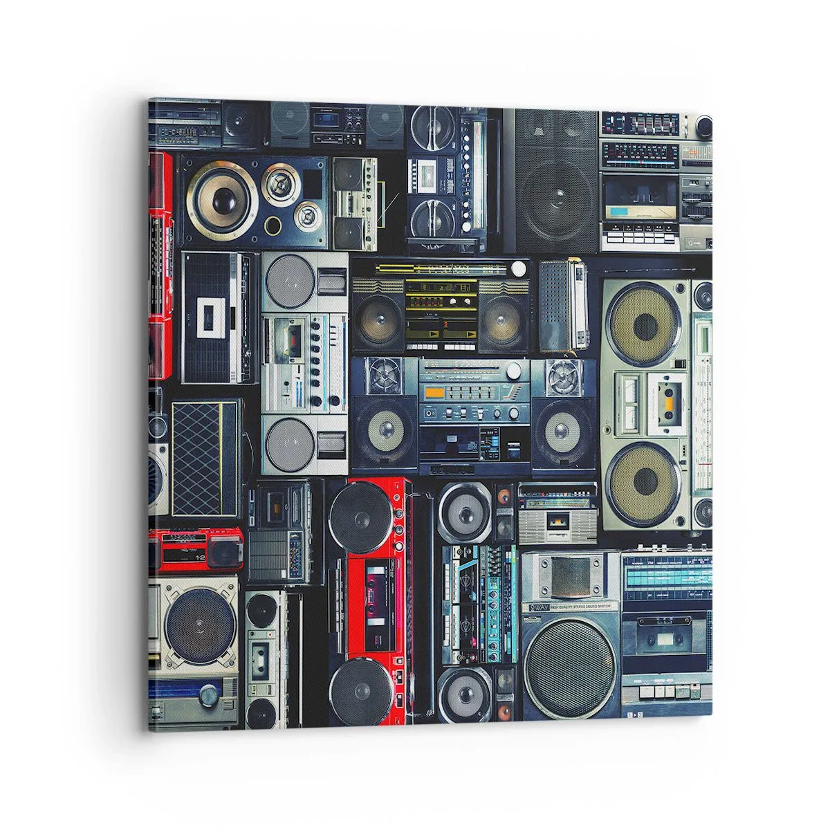 Tablou pe pânză - Nostalgie pentru anii `80. - 70x70 cm