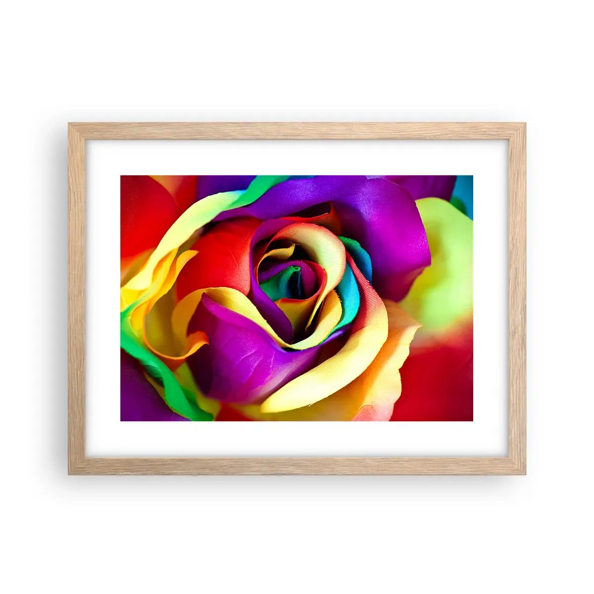 Poster în ramă de stejar deschis - Acest lucru este imposibil - 40x30 cm