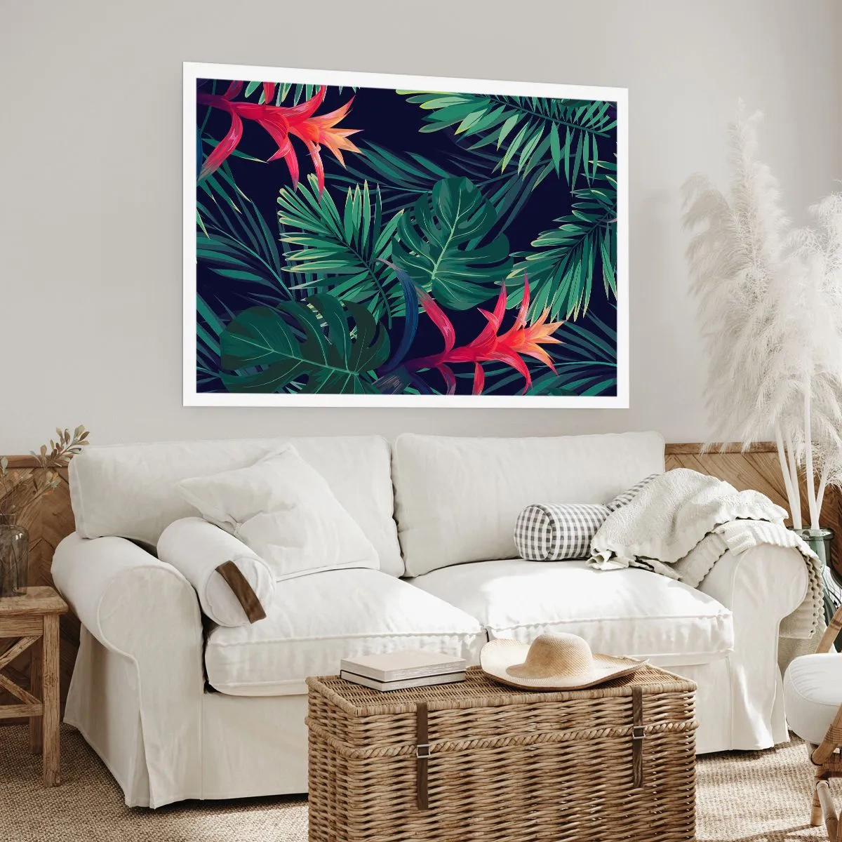 Poster - Flacăra verde - 100x70 cm