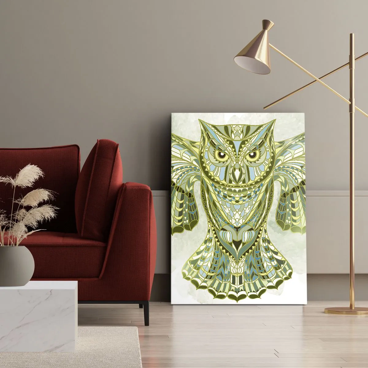 Tablou pe pânză - Dintr-o pădurice sacră celtică - 50x70 cm