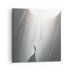 Tablou pe pânză - Există întotdeauna o cale de ieșire - 70x70 cm