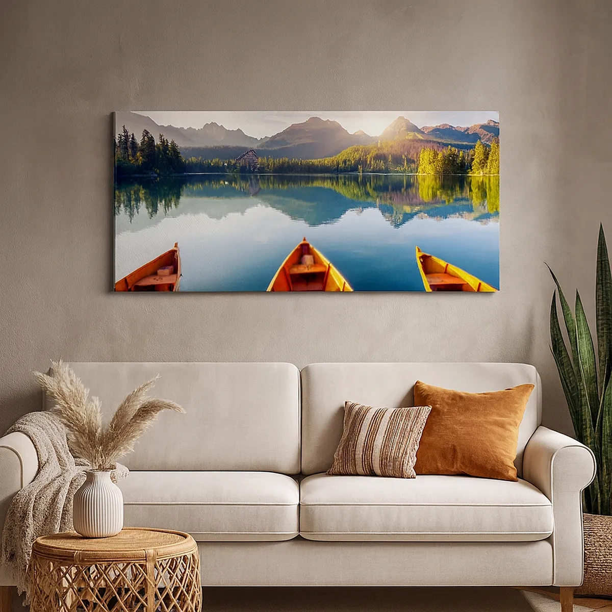 Tablou pe pânză - Nimic împotriva naturii - 30x30 cm