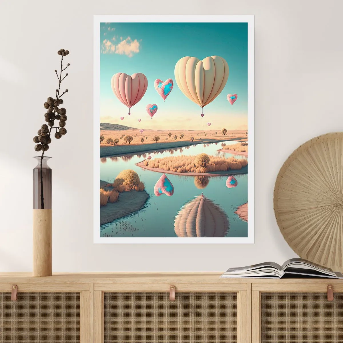 Poster - Iubirea ne înalță - 61x91 cm