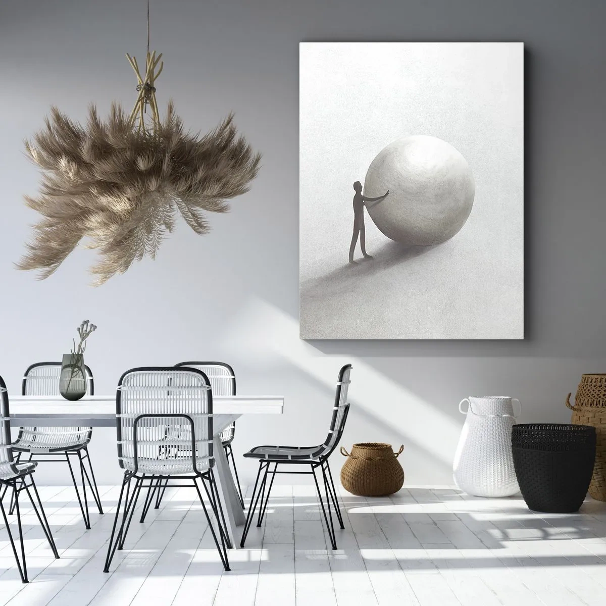 Tablou pe pânză - Jocul vieții - 80x120 cm