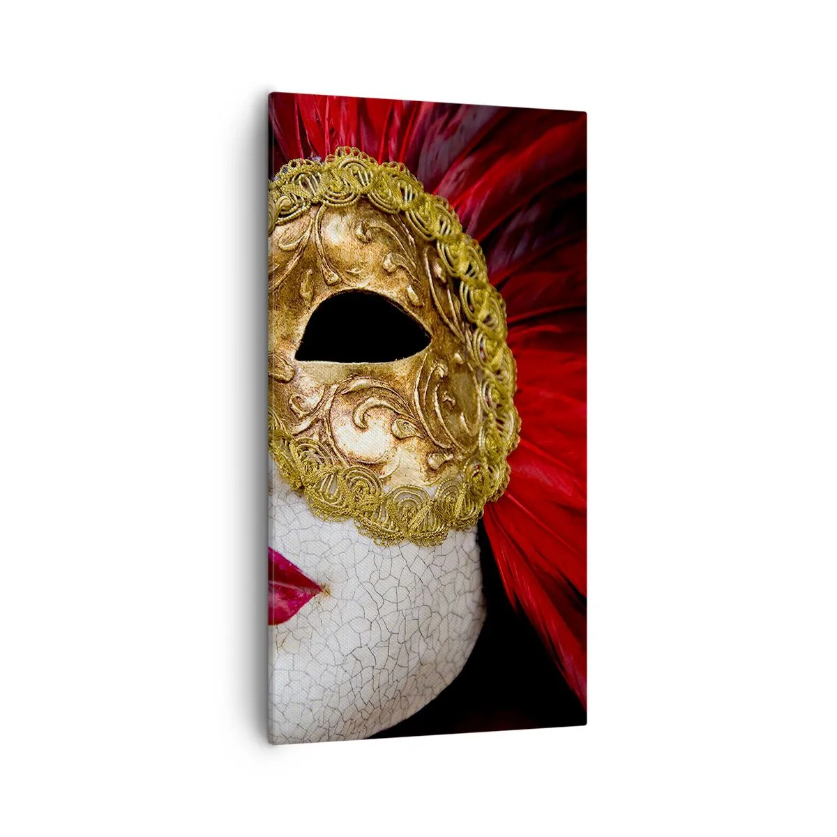 Tablou pe pânză - Promisiunea unei aventuri de carnaval - 55x100 cm