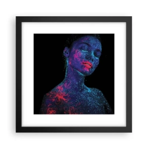 Poster în ramă neagră - În praf de stele - 30x30 cm