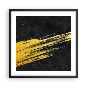 Poster în ramă neagră - Salt în hiperspațiu - 50x50 cm
