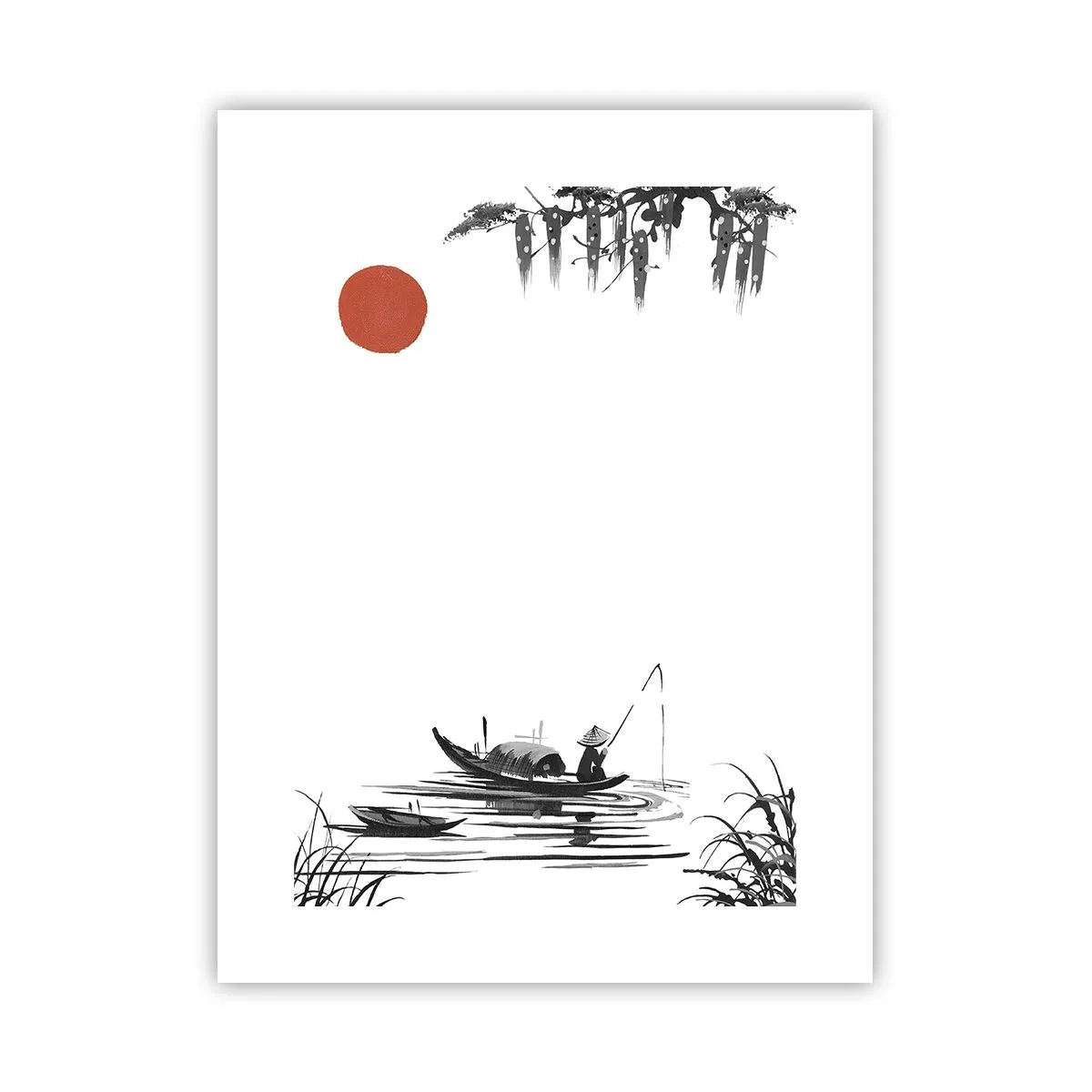 Poster - O după-amiază asiatică - 30x40 cm