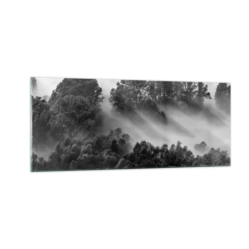 Tablou pe sticlă - Trezindu-se din somn - 100x40 cm