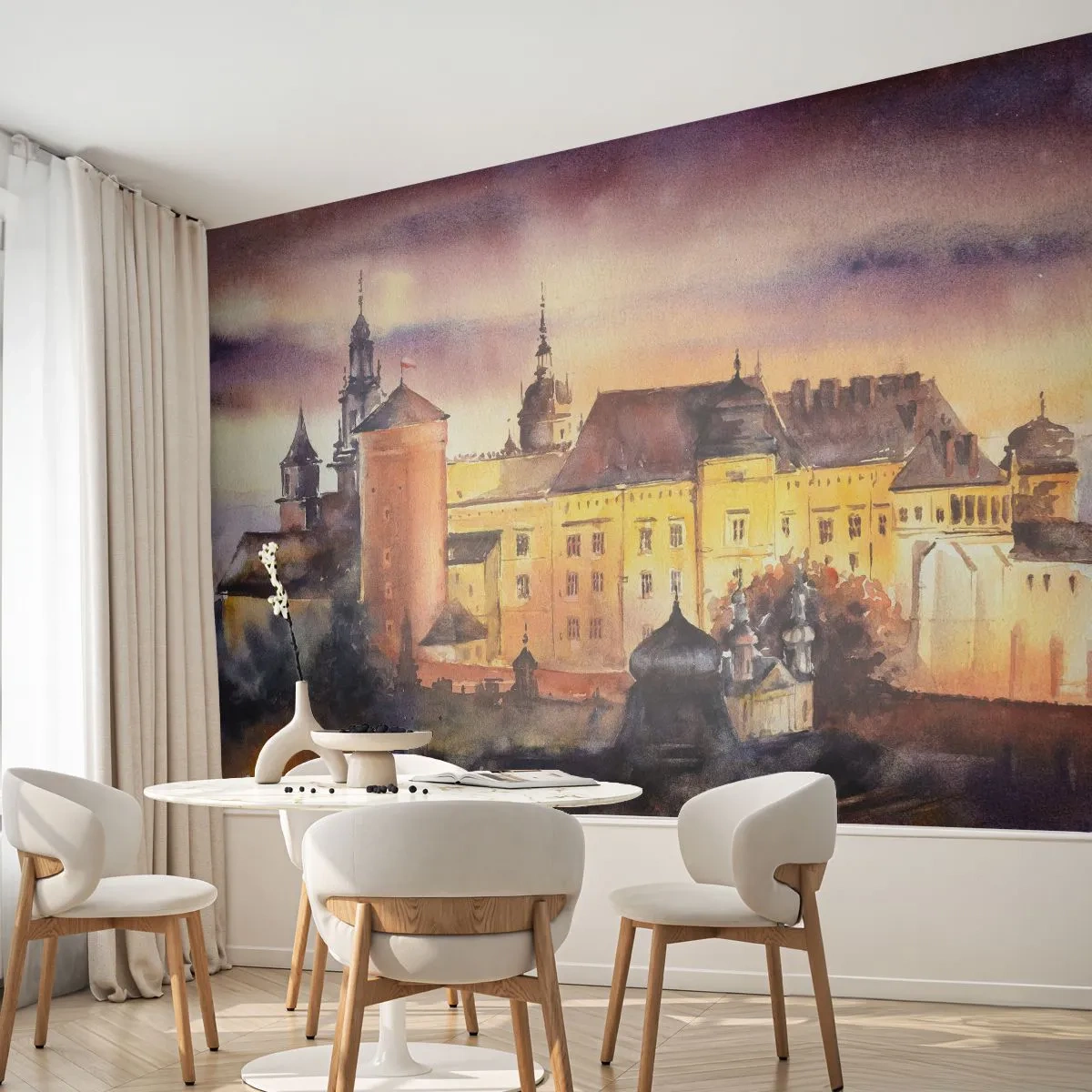 Tapet Premium Sand - Poveste și basm - Lacăt, Clasic, Arhitectură - 100x70 cm