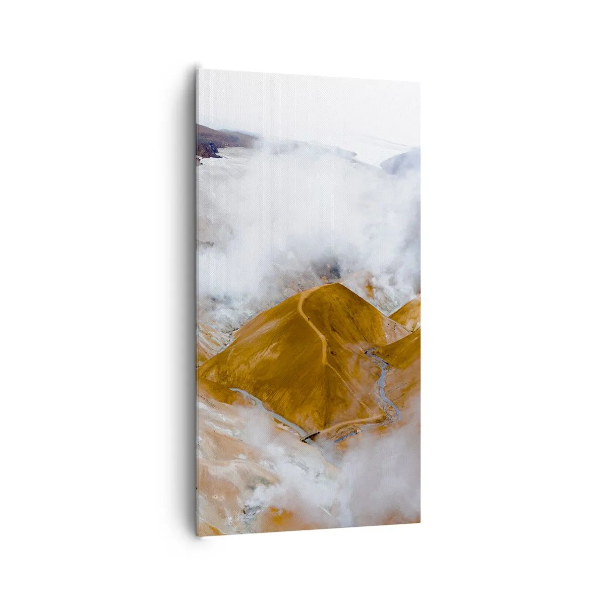 Tablou pe pânză - Frumusețea sălbatică a Islandei - 65x120 cm