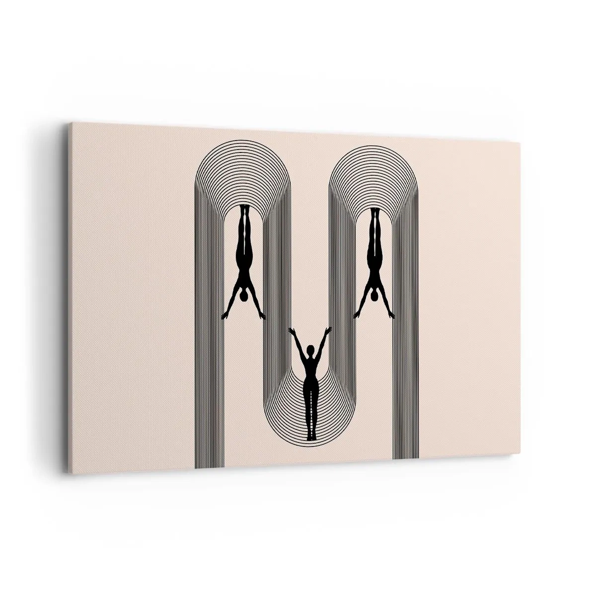 Tablou pe pânză - Cu susul în jos - 100x70 cm