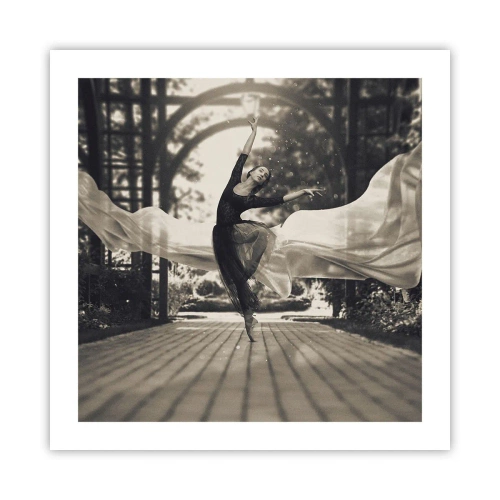 Poster - Dansul spiritului de grădină - 50x50 cm