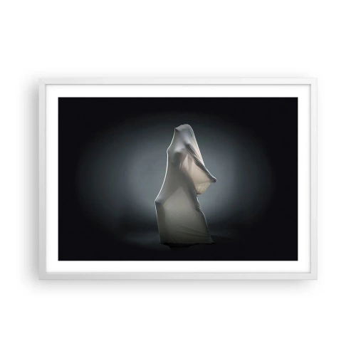 Poster în ramă albă - Dorințe ascunse - 70x50 cm