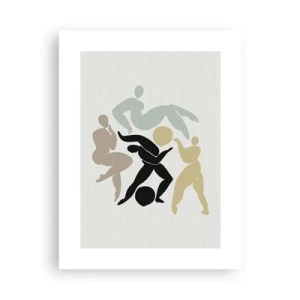 Poster - Mișcarea pentru sănătate și frumusețe - 30x40 cm