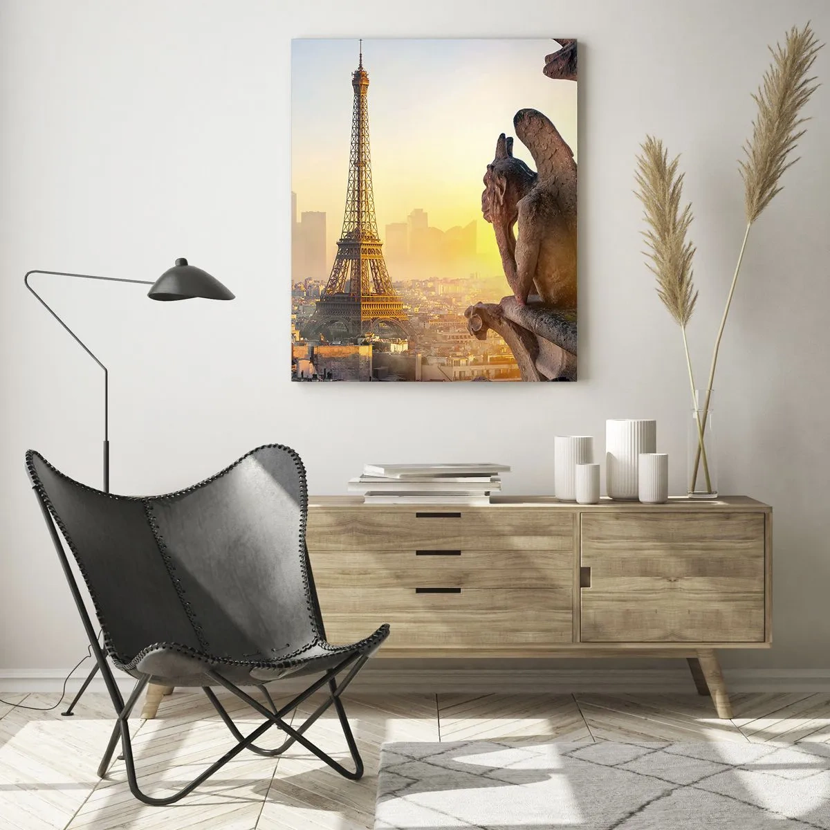 Tablou pe sticlă - S-au schimbat multe... - 50x70 cm