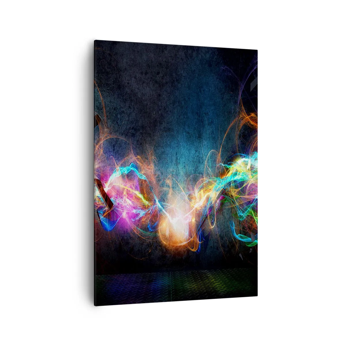 Tablou pe pânză - Cu bucurie împotriva întunericului - 70x100 cm