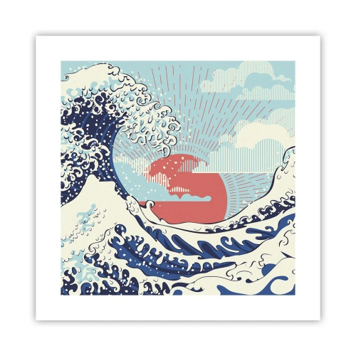 Poster - Din inspirații japoneze - 40x40 cm