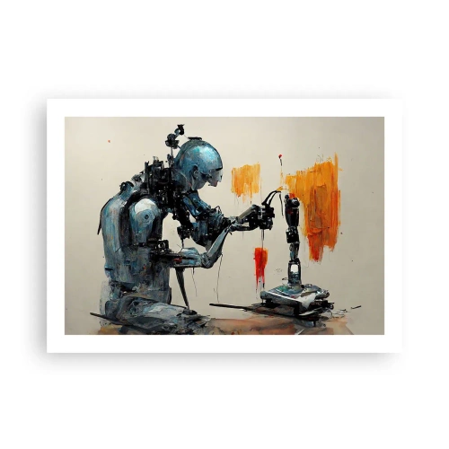 Poster - Vine ziua de mâine..... - 70x50 cm