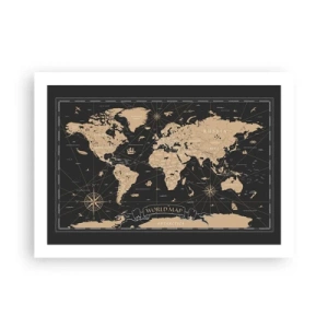 Poster - Limitele lumii mele - 70x50 cm