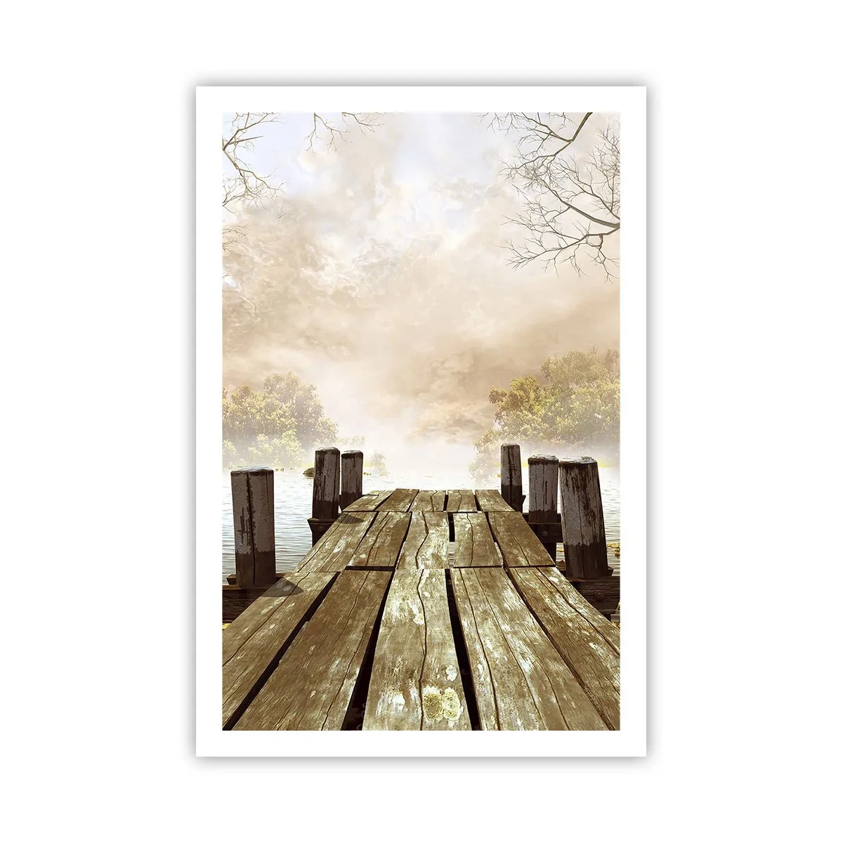 Poster - Tristețea blândă a toamnei - 61x91 cm