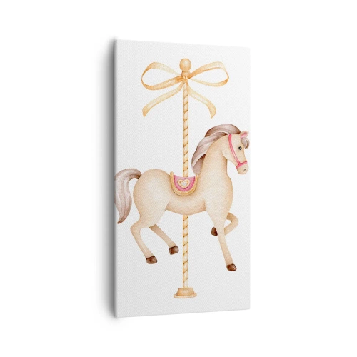 Tablou pe pânză - Într-un trap grațios - 55x100 cm