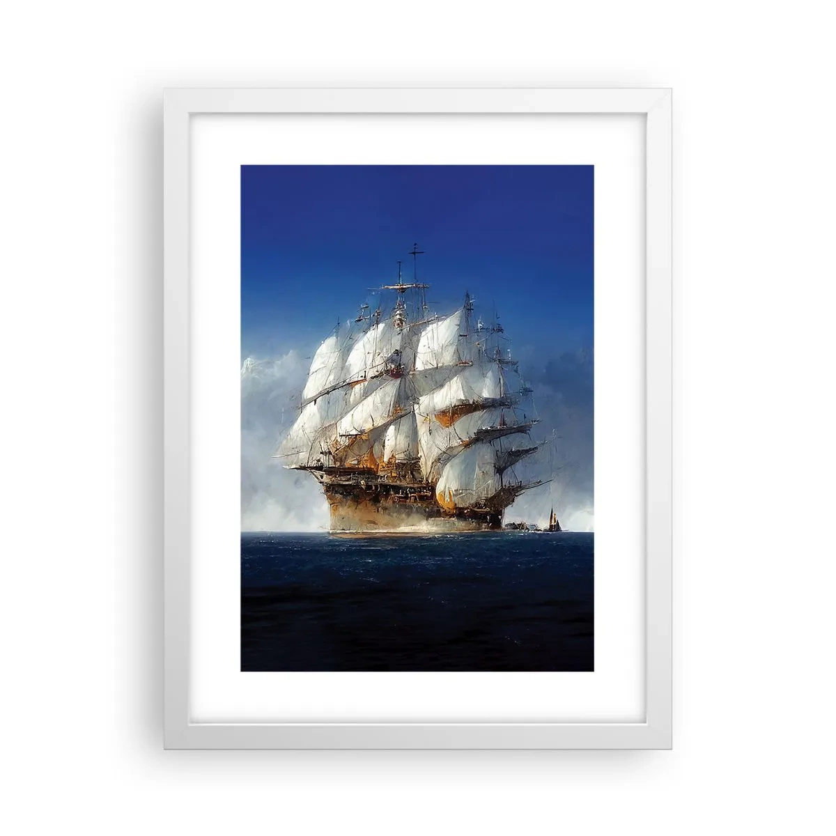 Poster în ramă albă - The great glory! - 30x40 cm