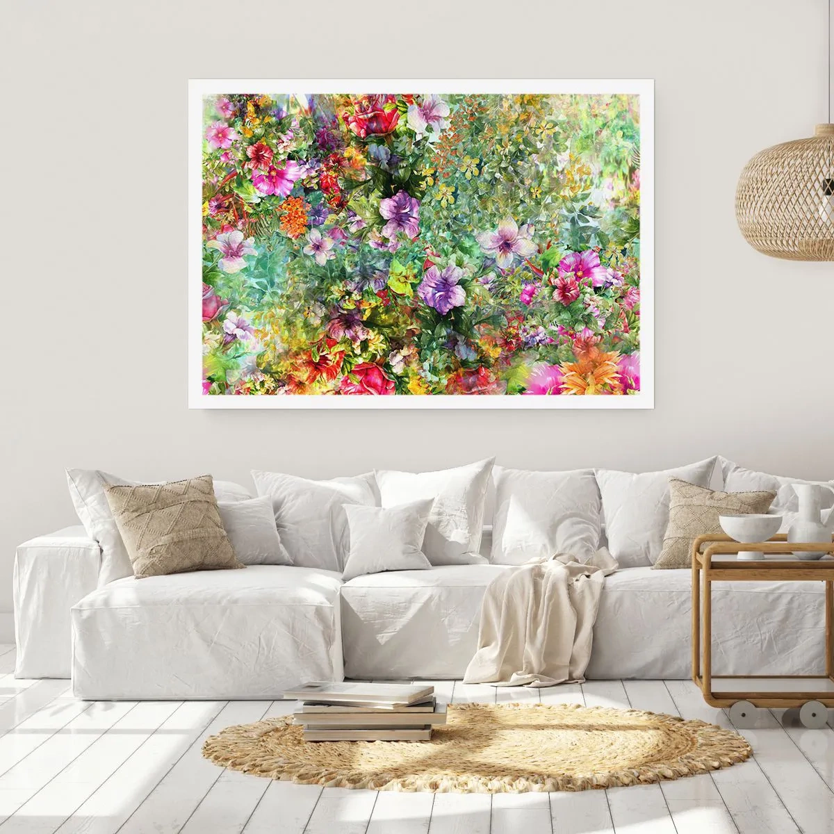 Poster - Să ne pierdem în flori - 91x61 cm