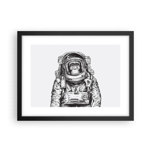Poster în ramă neagră - Evoluție alternativă - 40x30 cm
