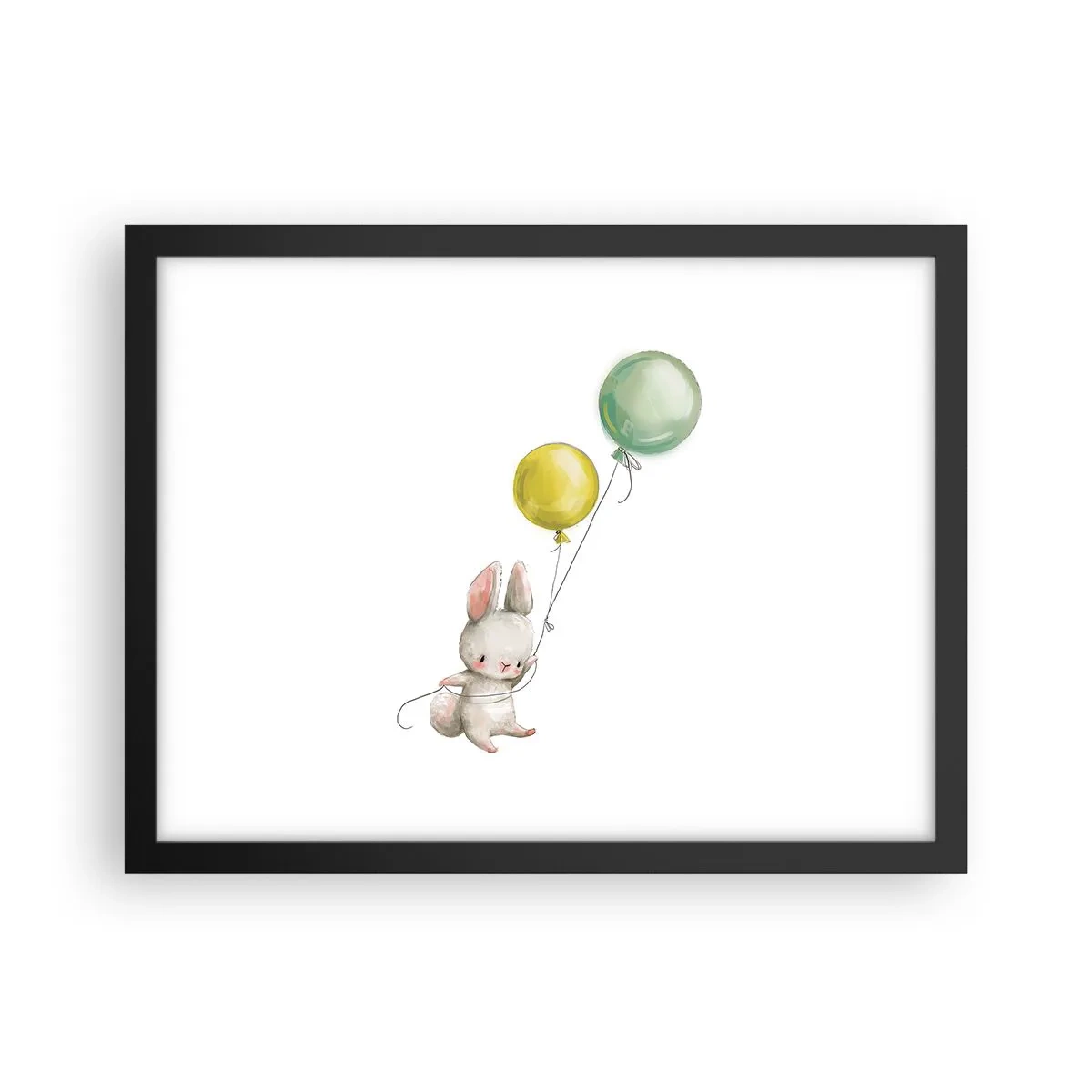 Poster în ramă neagră - Voi zbura și eu! - 40x30 cm