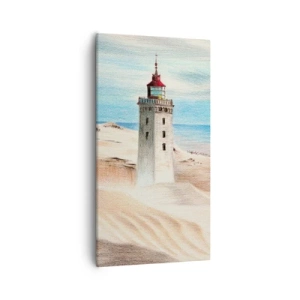 Tablou pe pânză - Privind mereu marea - 55x100 cm