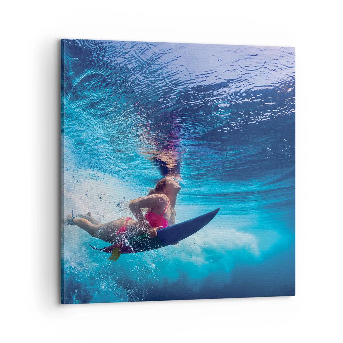 Tablou pe pânză - Profunzimea bucuriei - 60x60 cm