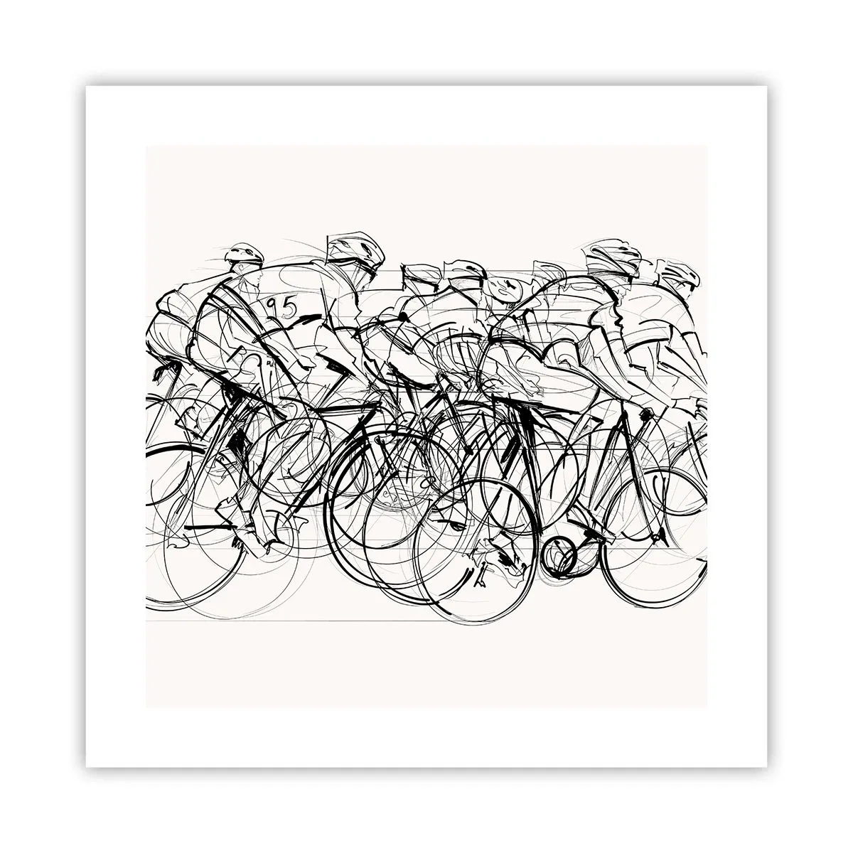 Poster - Mână în mână - 40x40 cm