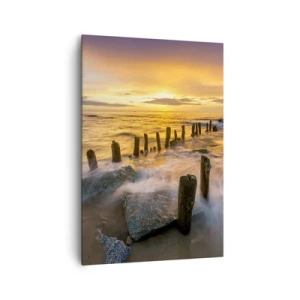 Tablou pe pânză - Frumusețe brută a mării - 70x100 cm