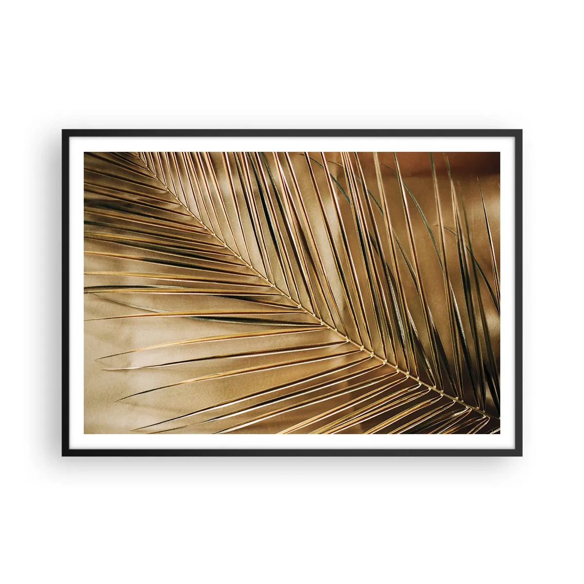 Poster în ramă neagră - Colonadă naturală - 100x70 cm