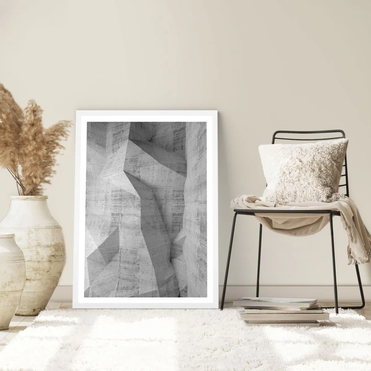 Poster în ramă albă - O adevărată provocare - 50x70 cm