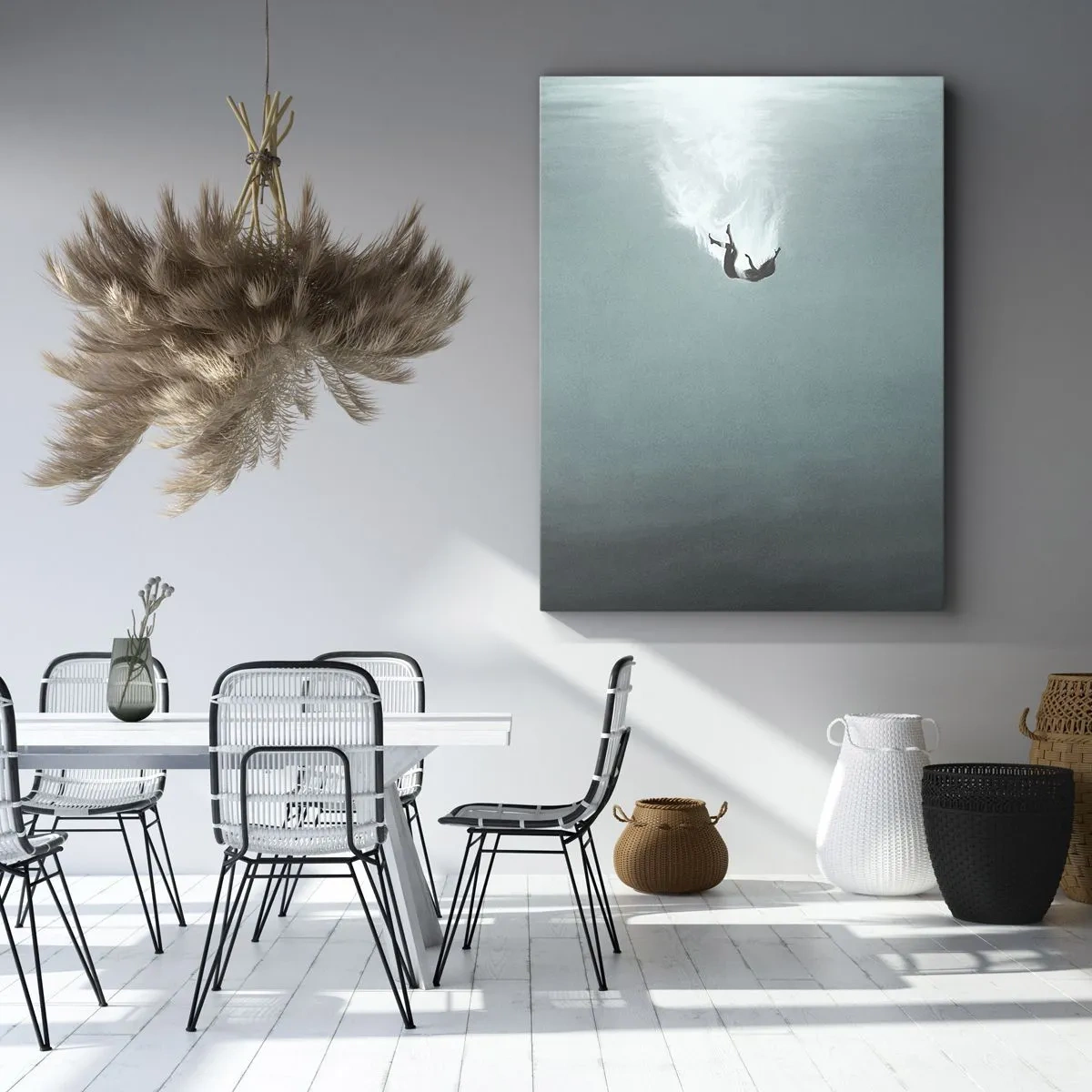 Tablou pe pânză - În îmbrățișarea oceanului - 50x70 cm