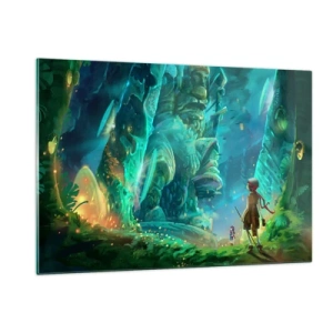 Tablou pe sticlă - Din Marea Carte a Basmelor - 120x80 cm