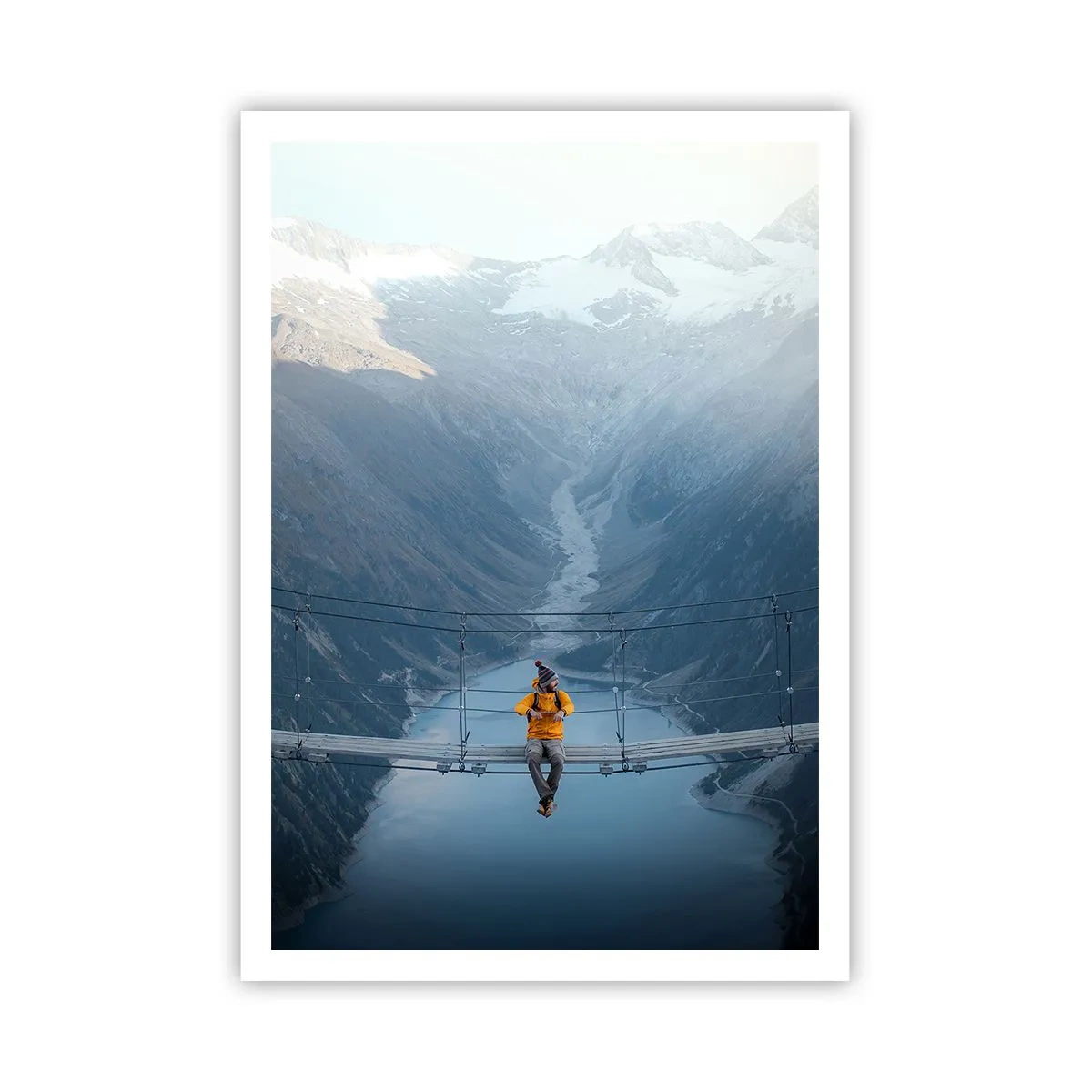 Poster - Încântat în suspensie - 70x100 cm