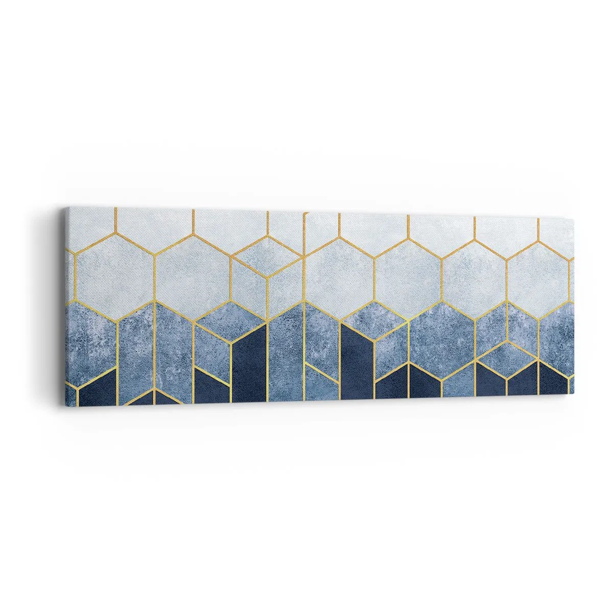 Tablou pe pânză - Compoziție în ritm sincopat - 90x30 cm