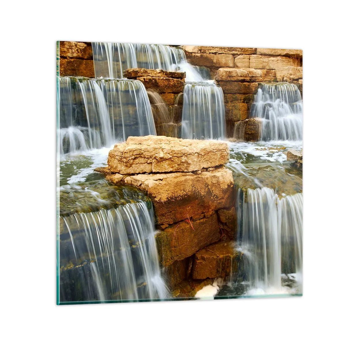 Tablou pe sticlă - Scara către cer - 30x30 cm